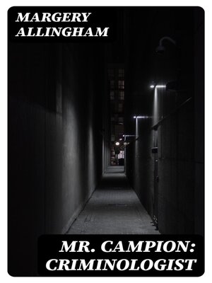 cover image of Mr. Campion
